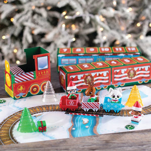 North Pole Elf Advent Train