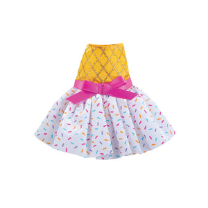 Claus Couture Collection Elf Ice Cream Party Dress 