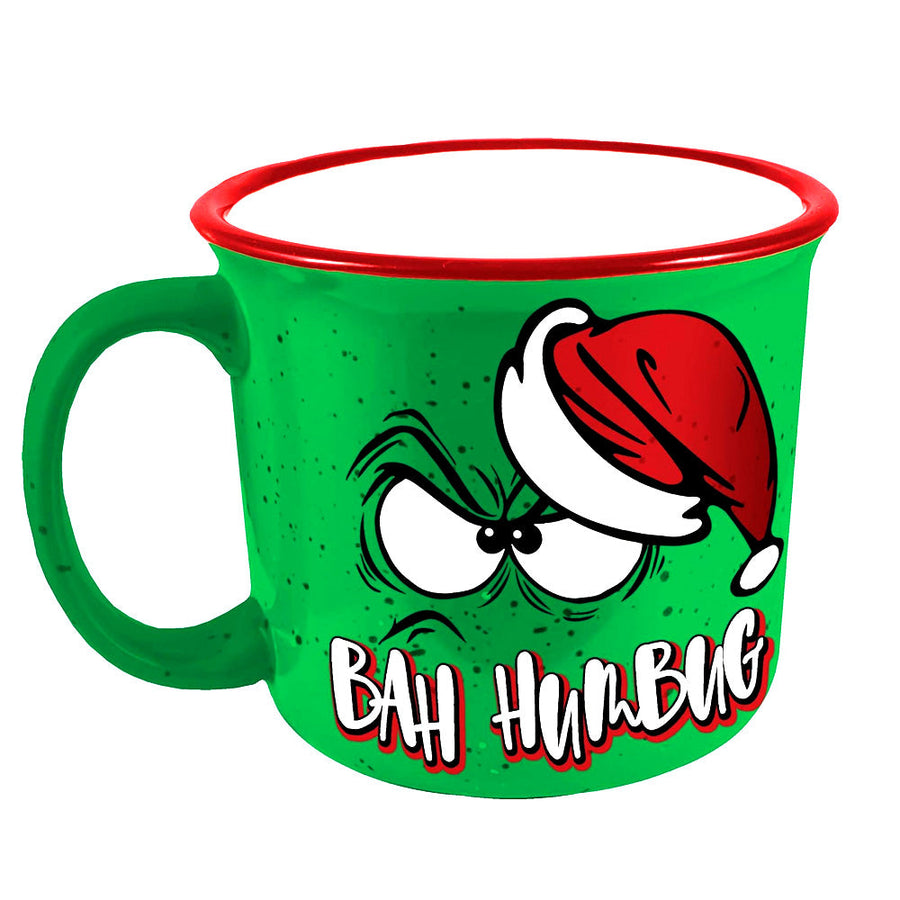 Bah Humbug Ceramic Camper Mug