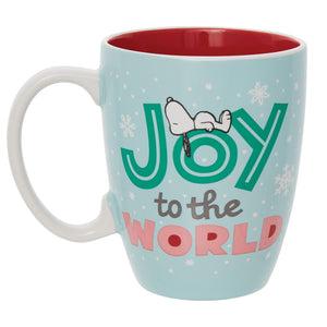 Peanuts Joy to the World Stoneware Mug from Department 56