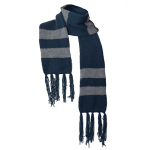 Blue and Grey Replica Christmas Scarf