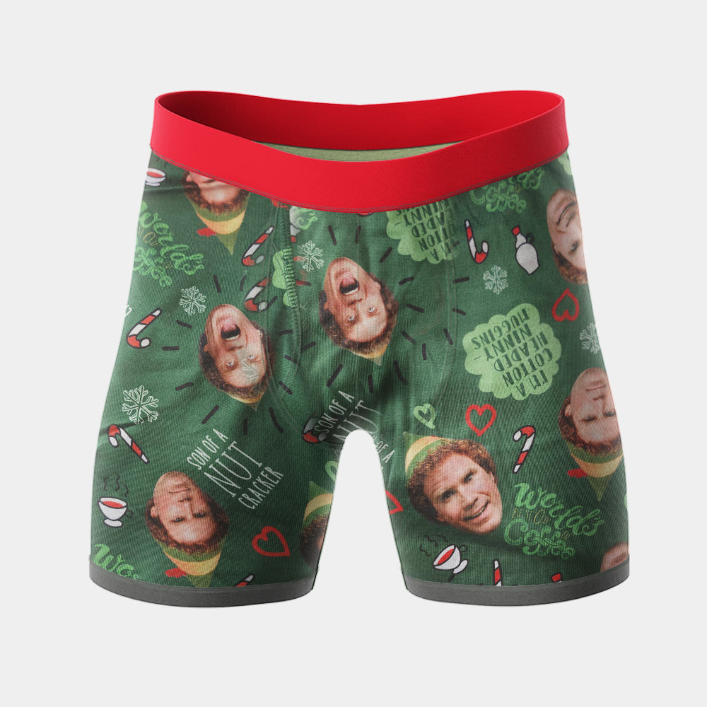 Elf Quotes Boxer Briefs from Elf the Movie Red Rider Leg Lamps