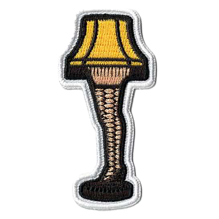 Christmas Leg Lamp Iron-On Patch