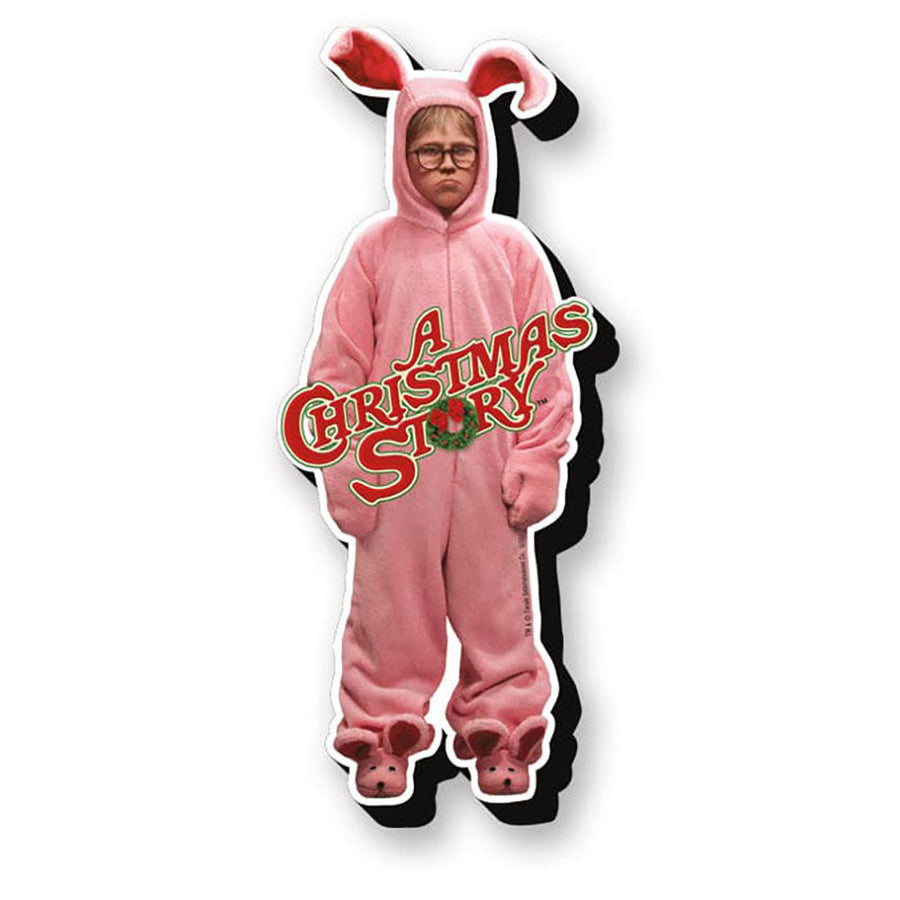 A Christmas Story Pink Bunny Chunky Magnet