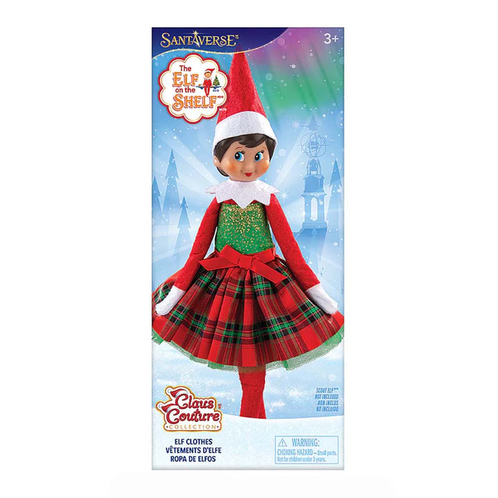 Elf on the Shelf Claus Couture Collection – Gifts and Glamour Party Dress Retail Box