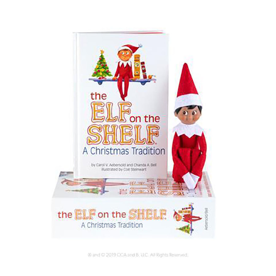 Elf on the Shelf Boy w/ Brown Eyes