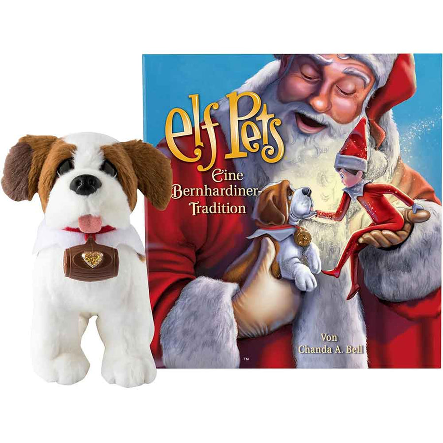 Elf on the Shelf Pets Saint Bernard Tradition With Story 