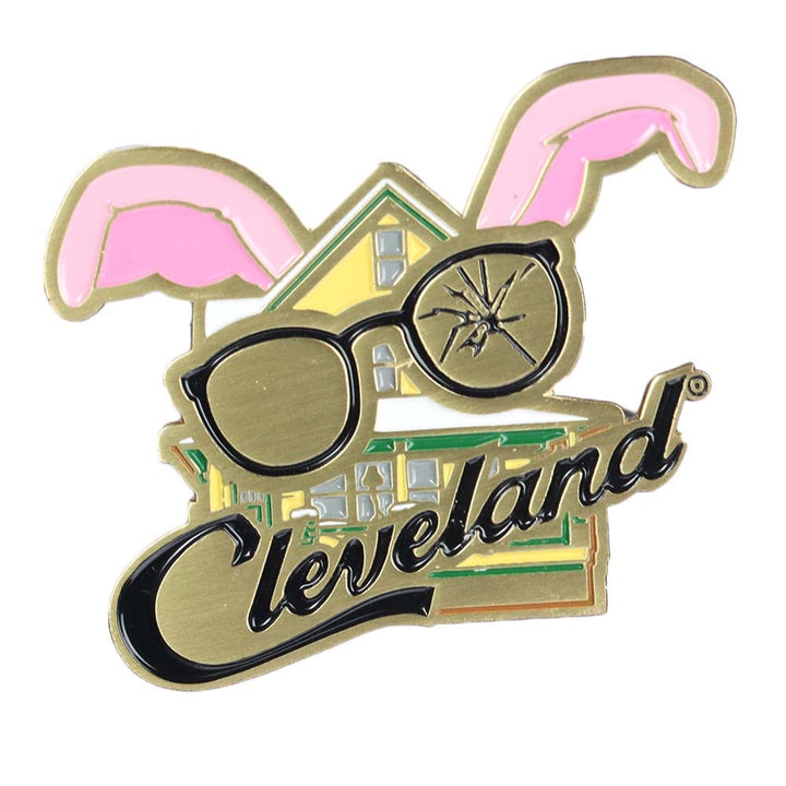 House from A Christmas Story Cleveland Enamel Pin