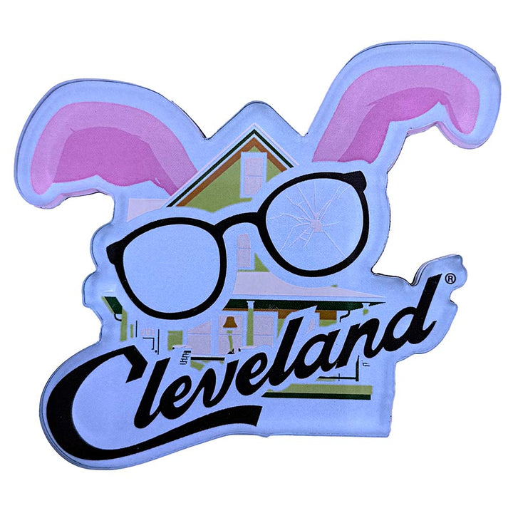 House from A Christmas Story Cleveland Die-Cut Magnet