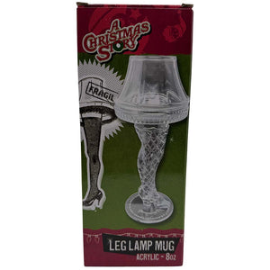 Leg Lamp 8oz Acrylic Mug from A Christmas Story Retail Box