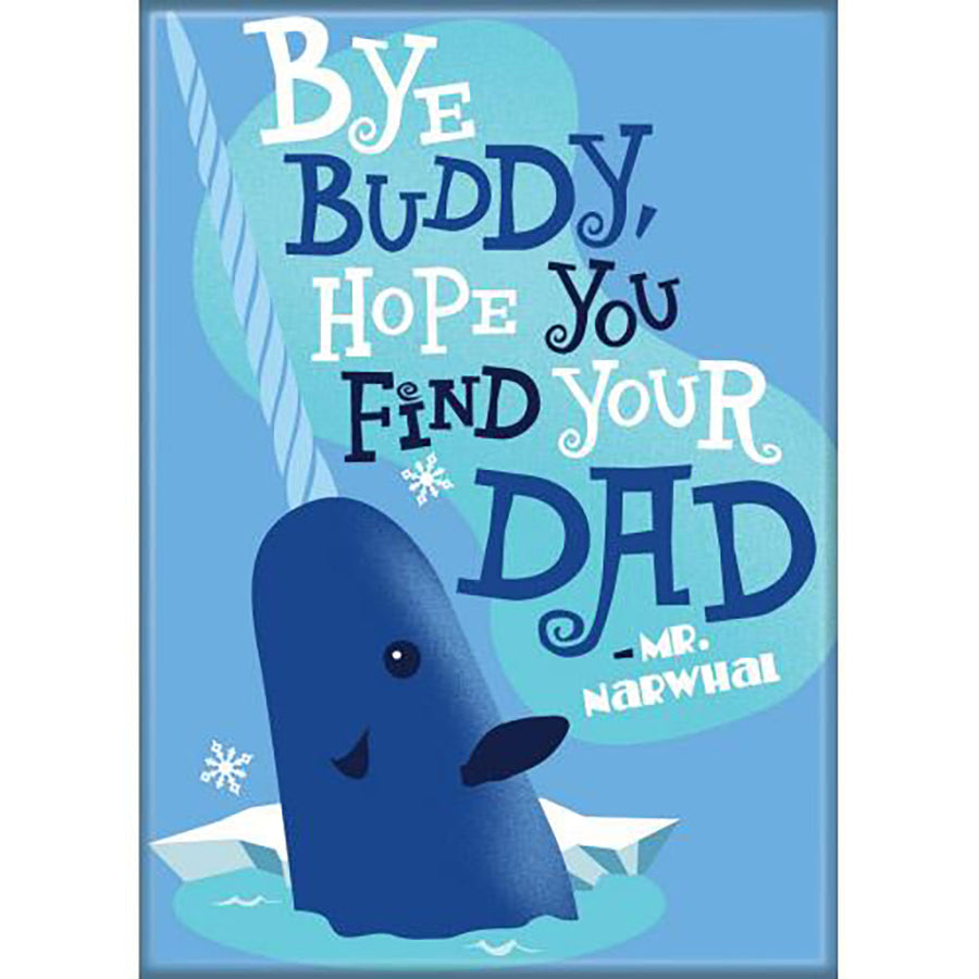 Mr Narwhal Magnet from Elf the Movie