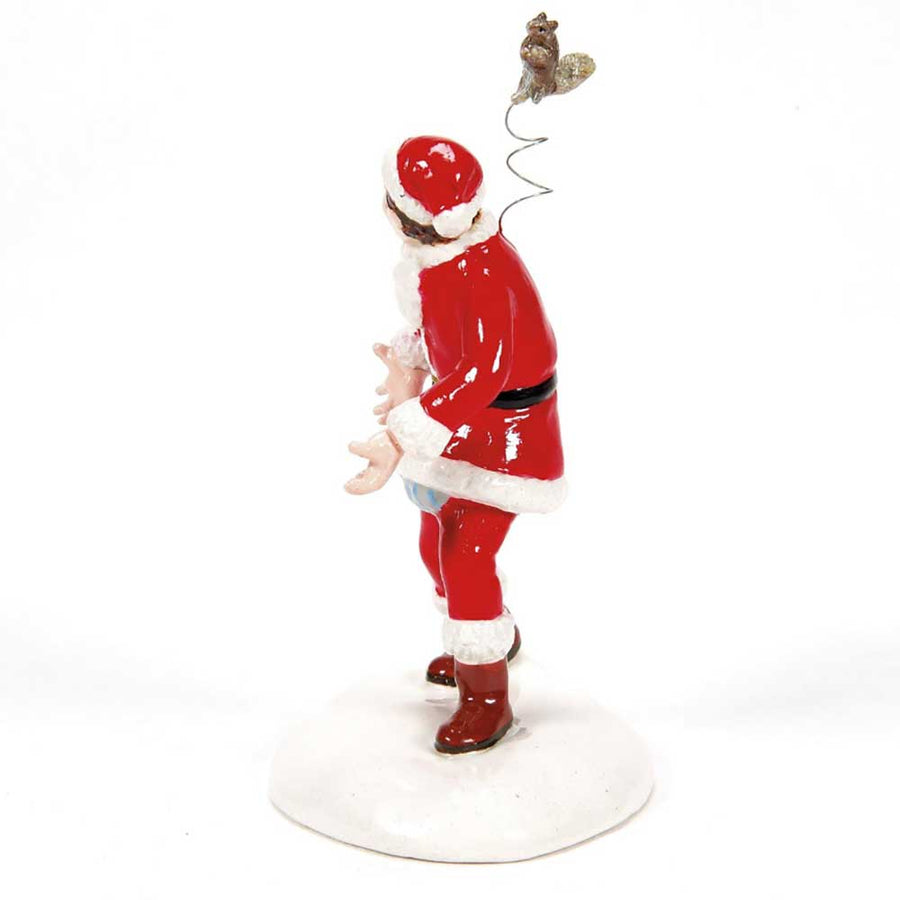 Santa suit and Squirrel Dept 56