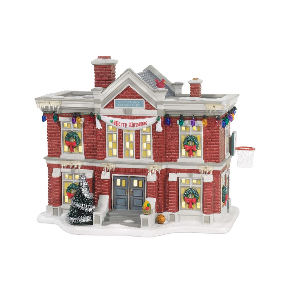 Department 56 a purchases Christmas Story Village Schwartz's House Lit Building.