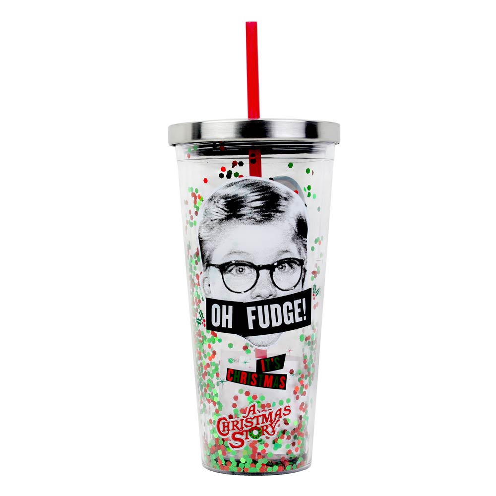 A Christmas Story 40oz Cup With Handle - Queen B Home